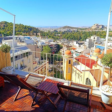 דירות אתונה Penthouse With Acropolis View מראה חיצוני תמונה