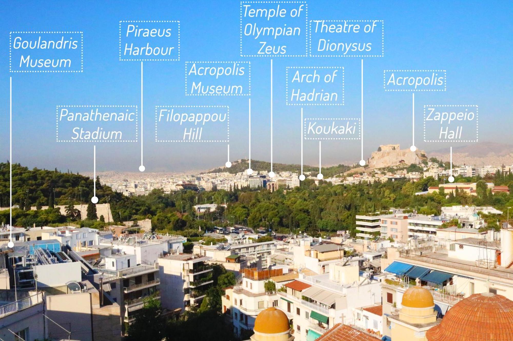 דירות אתונה Penthouse With Acropolis View מראה חיצוני תמונה