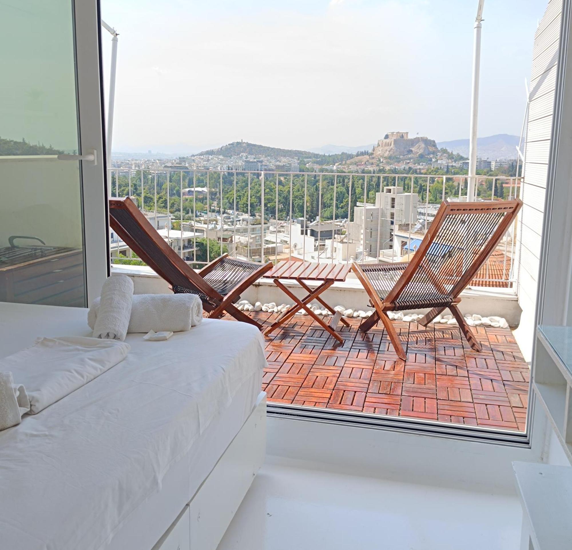 דירות אתונה Penthouse With Acropolis View מראה חיצוני תמונה